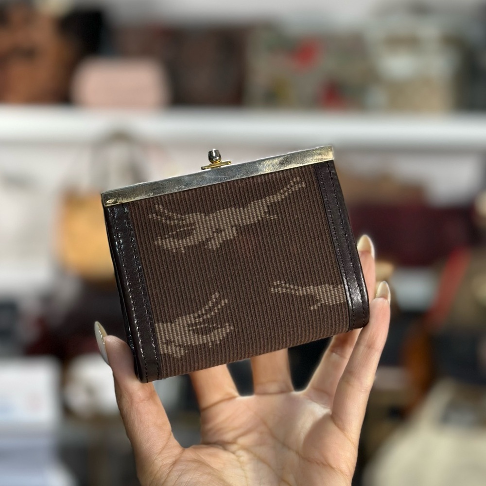 LONGCHAMP KISSLOCK COIN PURSE